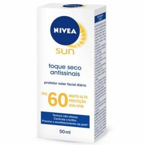 Protetor-Solar-Facial-Nivea-Sun-Toque-Seco-Antissinais-FPS-60-50ml