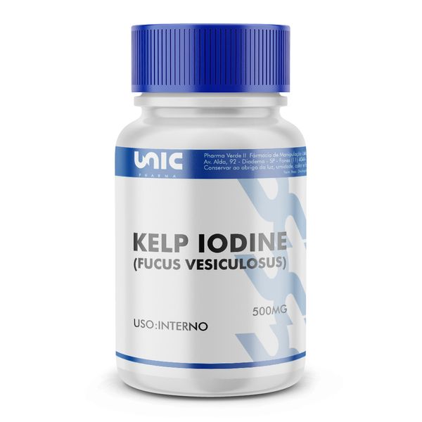 Kelp iodine - Fucus vesiculosus 500mg 120 Cápsulas
