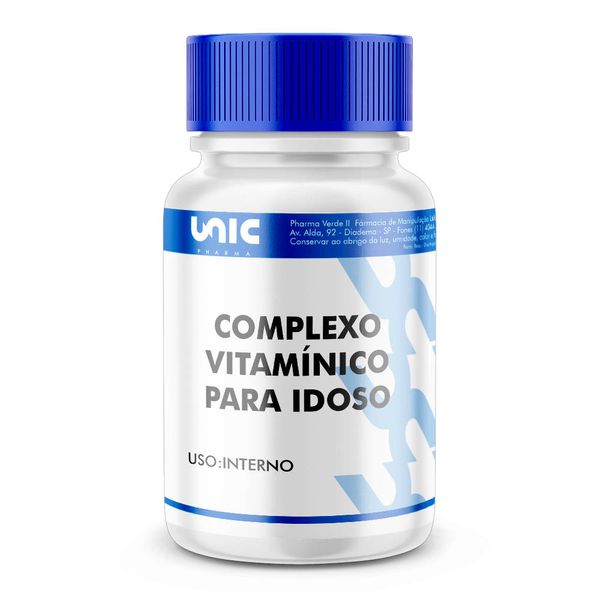 Complexo Vitamínico Para Idoso - 60 Cápsulas
