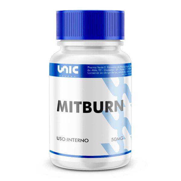 Mitburn 50mg - A Revolução do Emagrecimento 60 Cáps