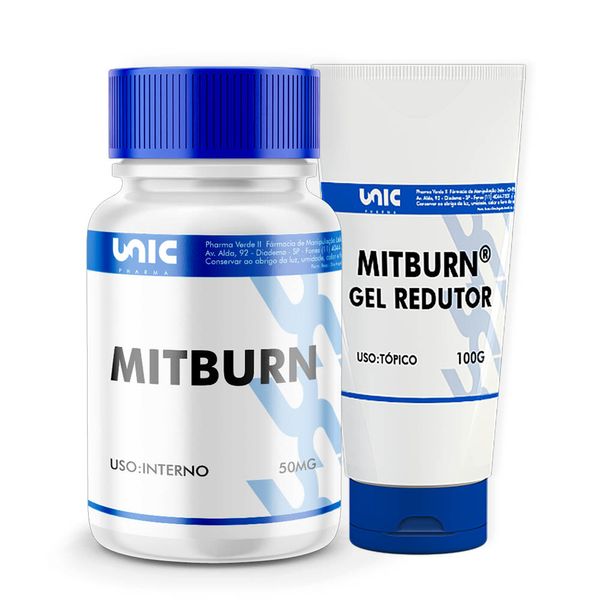Kit-Redutor-De-Medidas -Mitburn Gel 100G + Cápsula - 30 Cápsulas