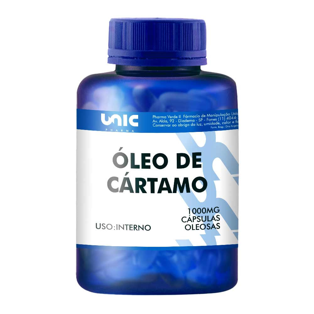 Oleo De Cartamo 1000mg Unicpharma Oleo De Cartamo 1000mg Unicpharma