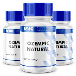 Kit 3 Ozempic Natural 60 doses ( Cada) - UnicPharma