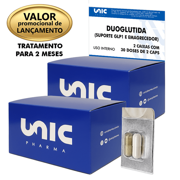 Duoglutida Kit com 2 caixas (Suporte às canetinhas emagrecedoras)